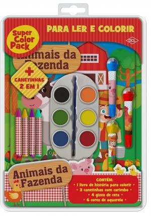 S - SUPER COLOR PACK ANIMAIS DA FAZENDA 