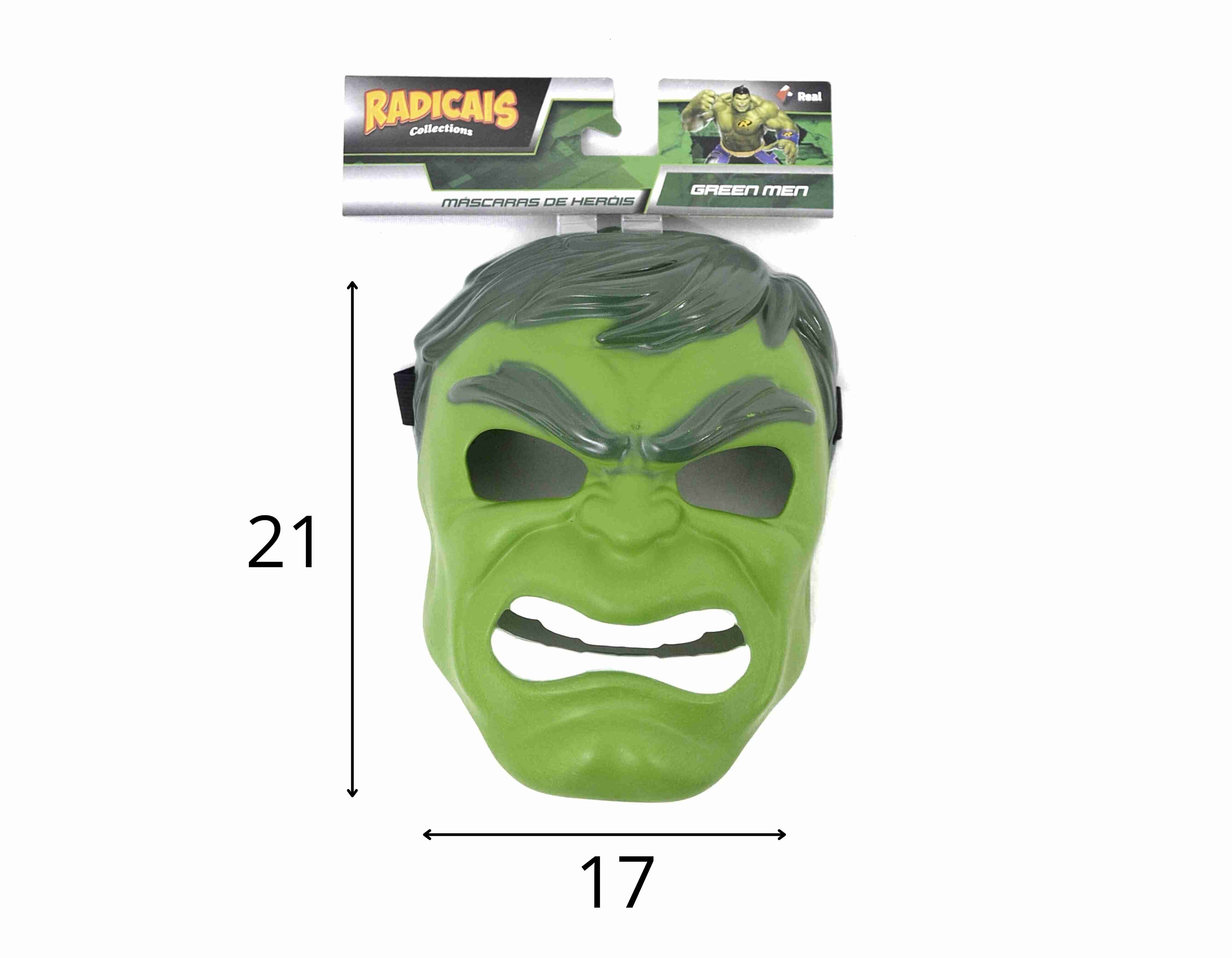 B - MÁSCARA DO HULK 