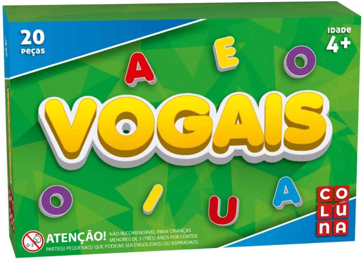 X - JOGO VOGAIS C/ 20 PCS 