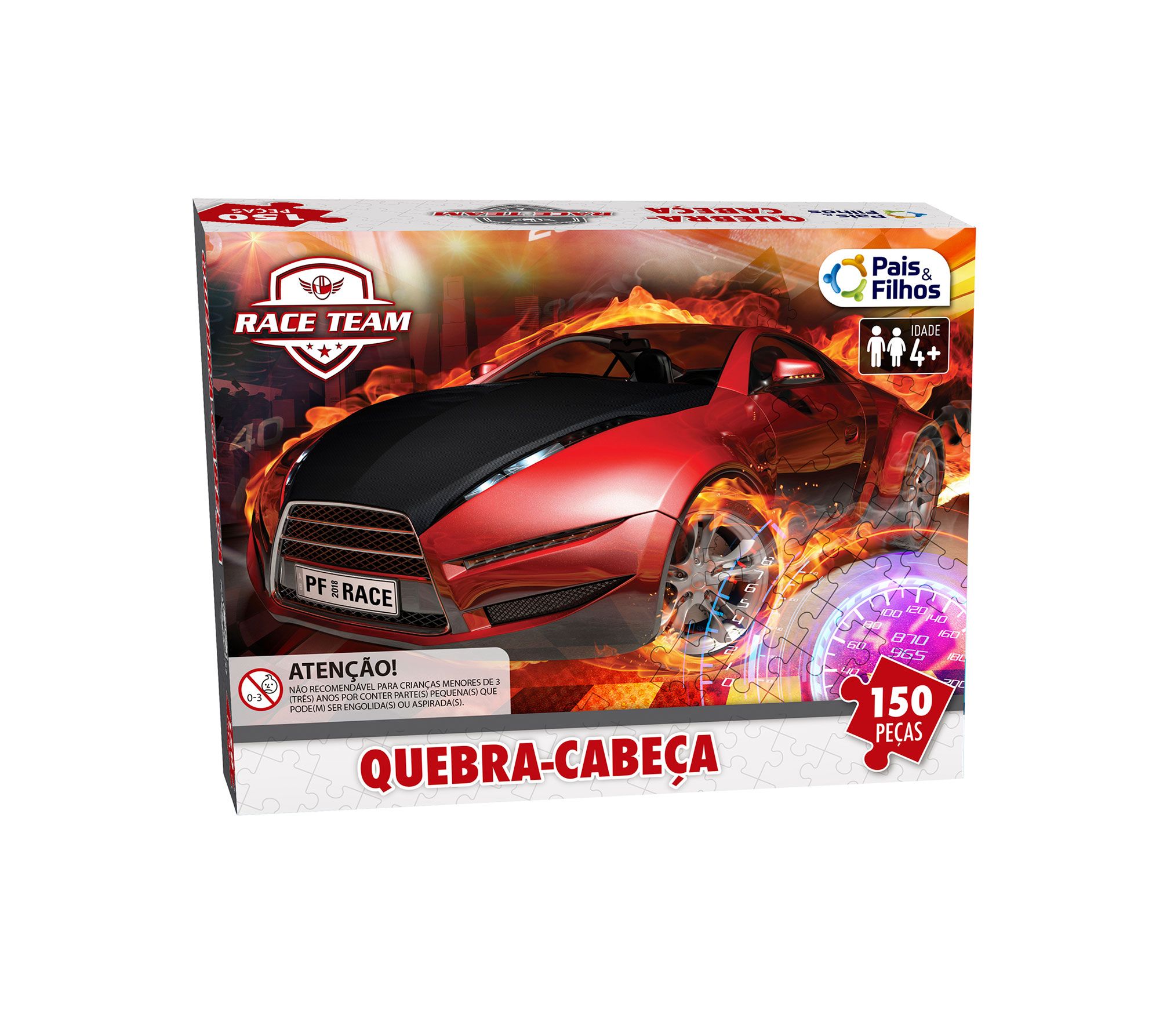 X - QUEBRA-CABECA RACE TEAM 150 PECAS PREMIUM 