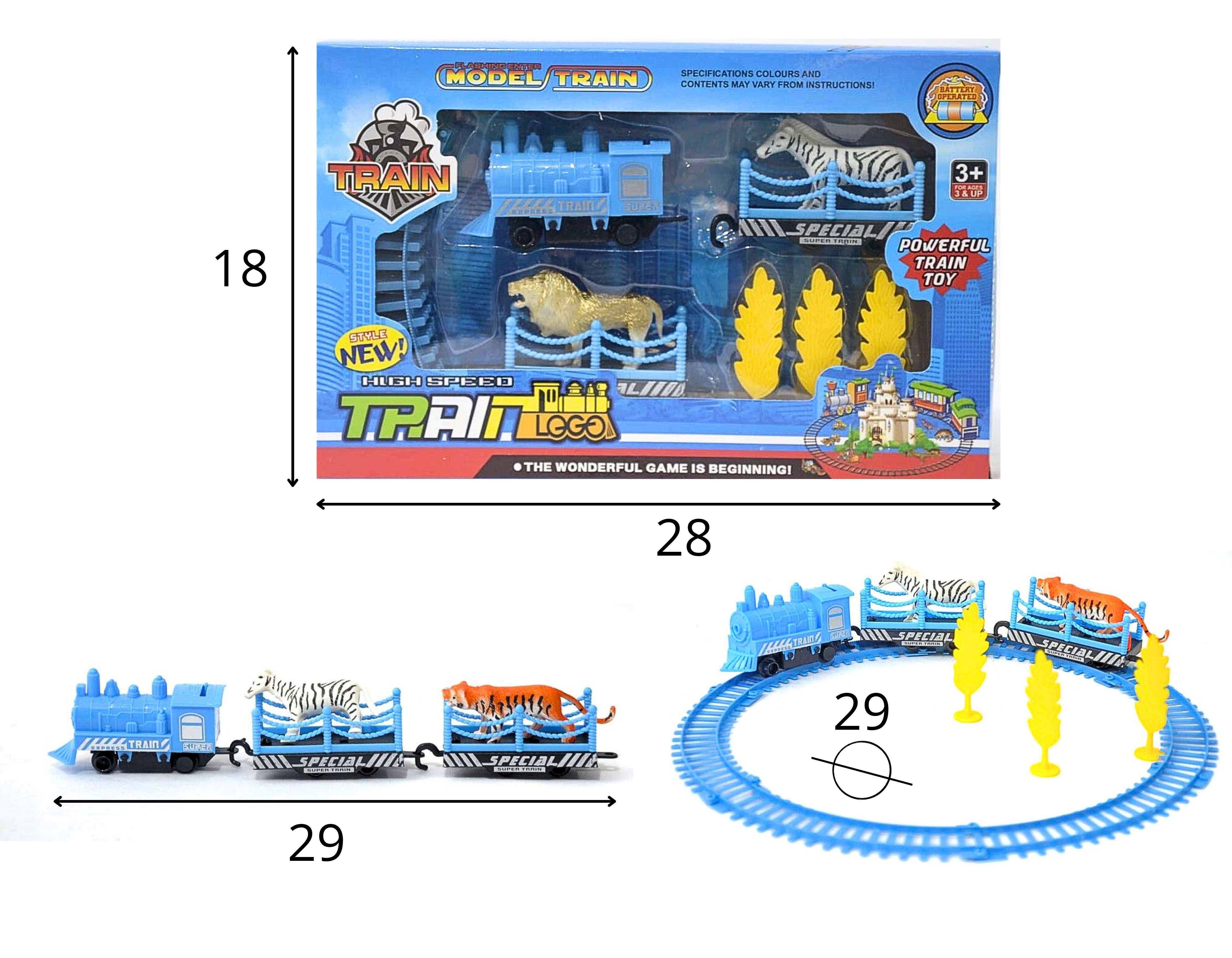 G - FERRORAMA MODEL TRAIN A PILHA COM ACESSORIOS