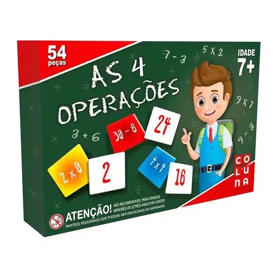 X - JOGO AS 4 OPERACOES 