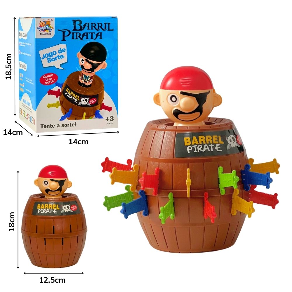 E - JOGO BARRIL PIRATA GRANDE