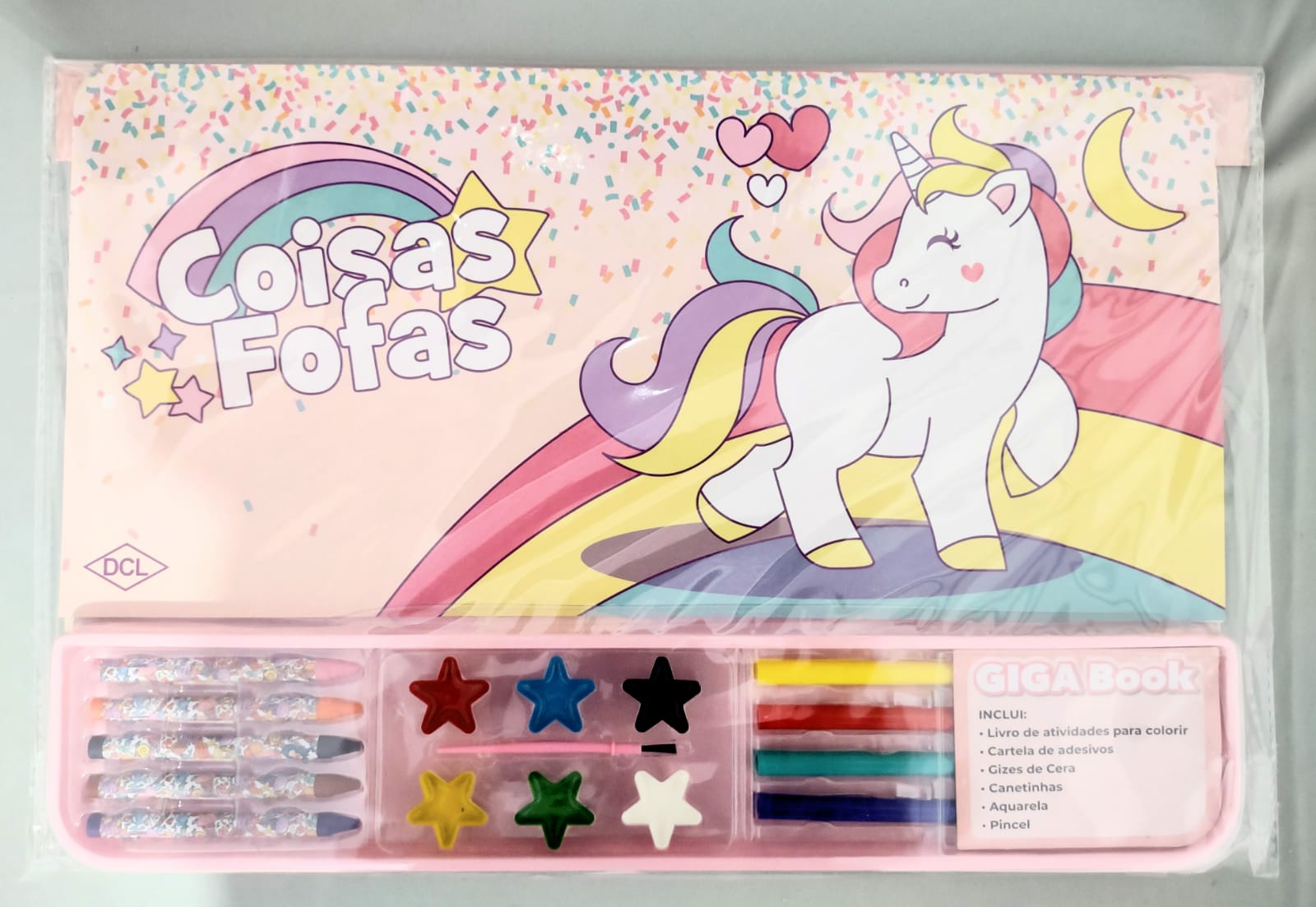 S - GIGA BOOK UNICORNIO COISAS FOFAS LICENCIADO 