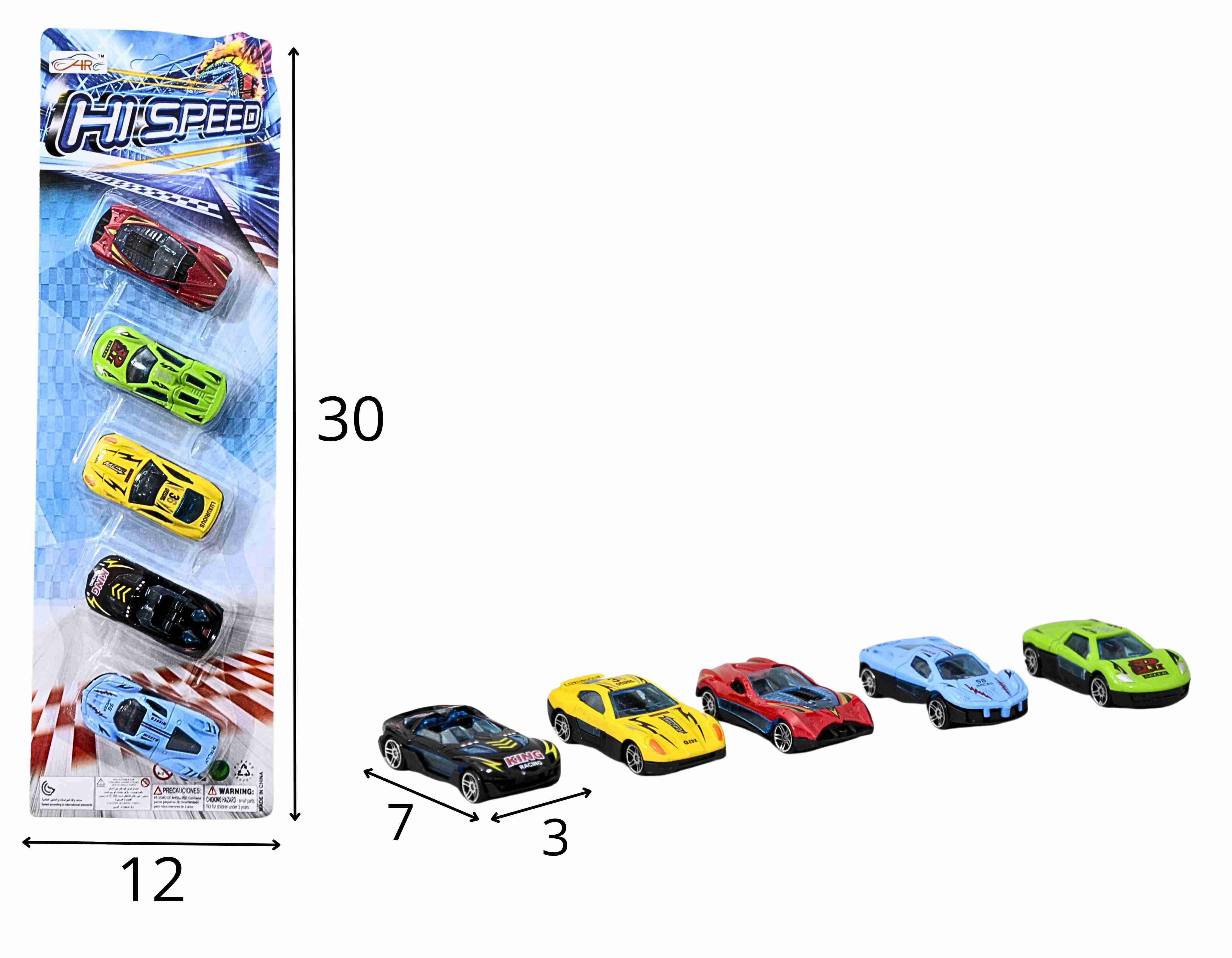 A - KIT COLEÇÃO CARROS DE METAL RÉPLICA DO HOT WHEELS NA CARTELA COM 5 PECAS