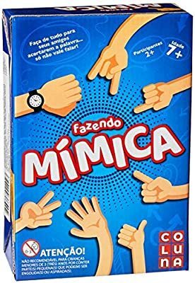 X - JOGO FAZENDO MÍMICA (CAIXA FECHADA R$ 12,49 + FT -> 24 PEÇAS)