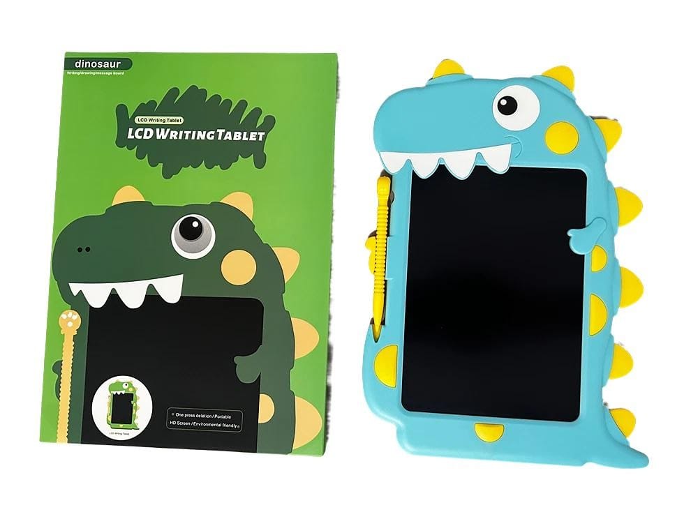 A - LOUSA MÁGICA LCD DINOSSAURO COLORIDA A BATERIA 