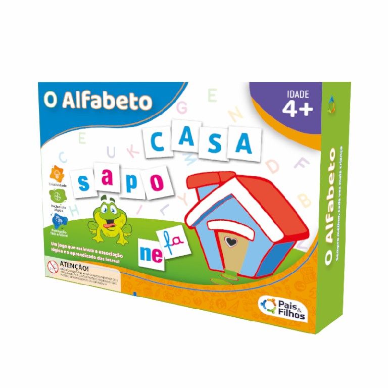 X - JOGO O ALFABETO COM 599 PECAS