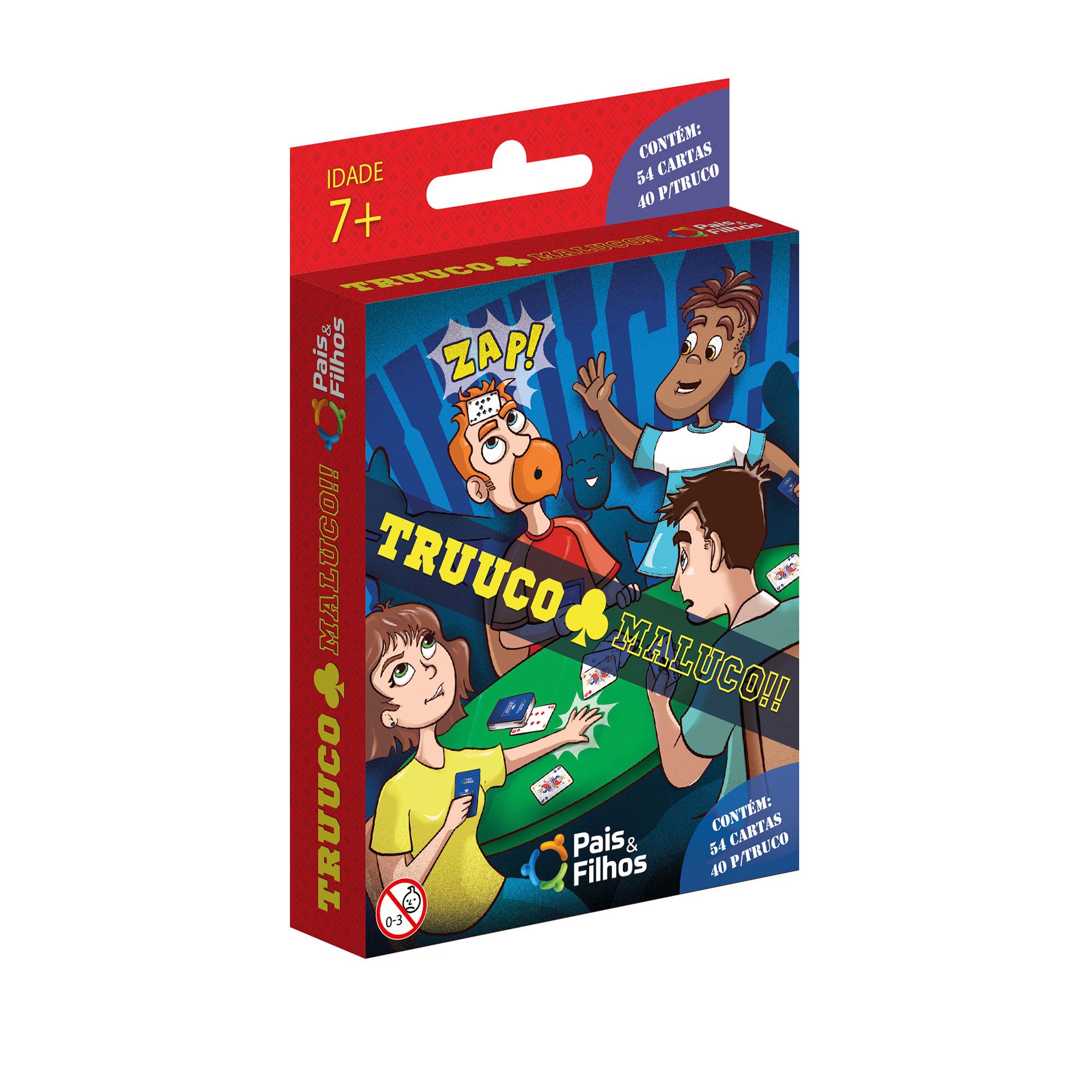X - JOGO TRUCO MALUCO COM 54 CARTAS