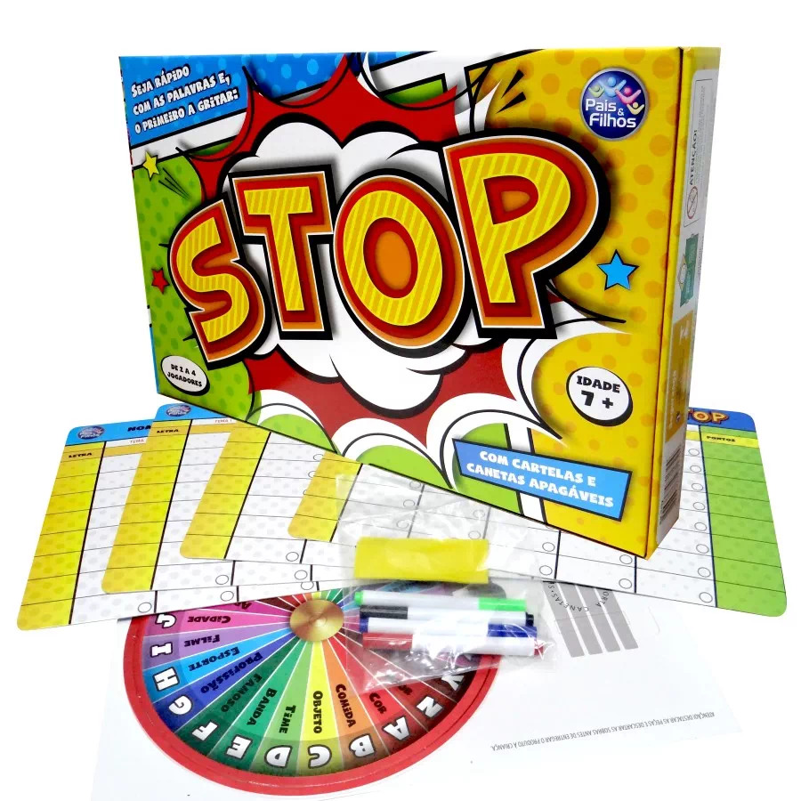 X - JOGO STOP COM 13 PECAS