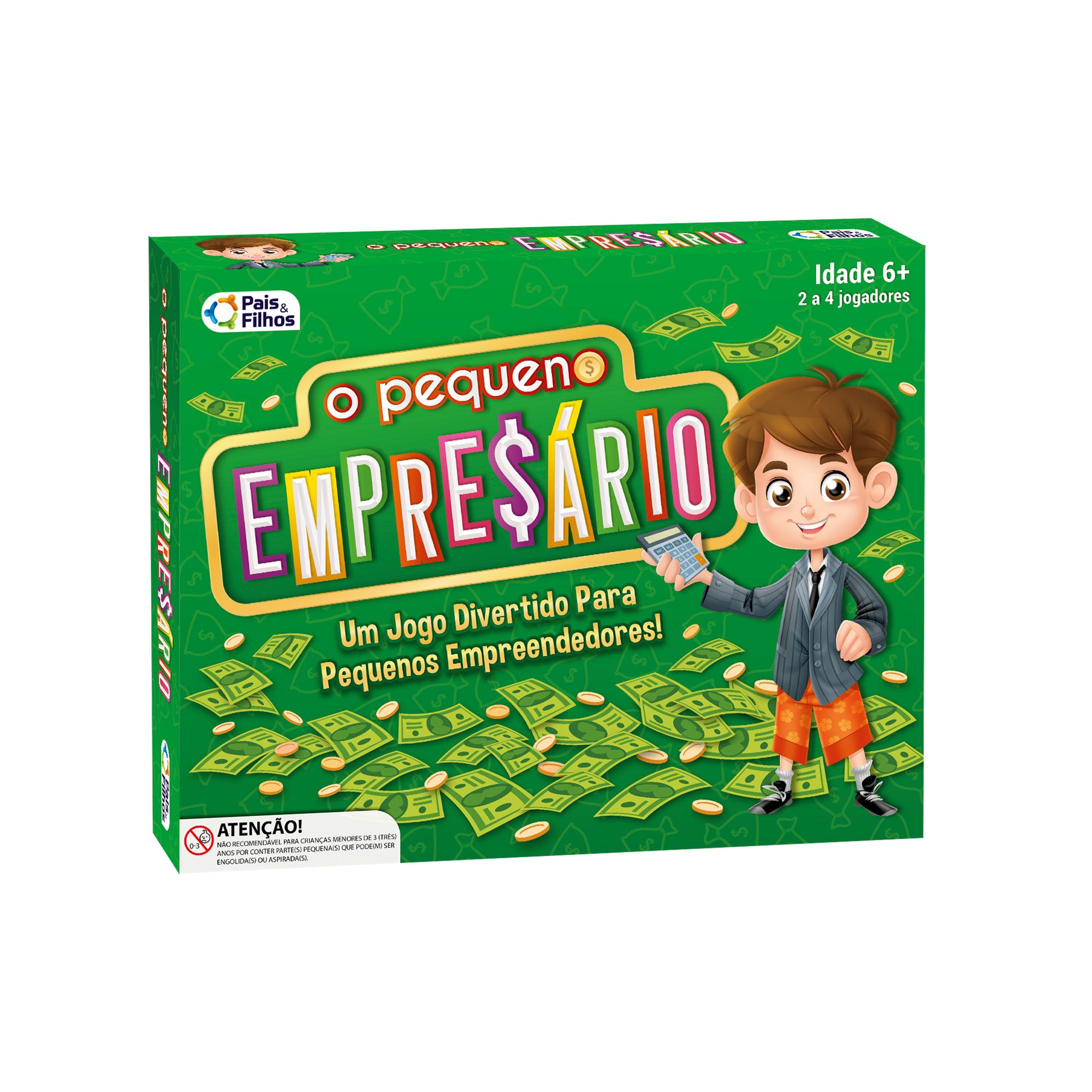 X - JOGO O PEQUENO EMPRESARIO C 263 PECAS