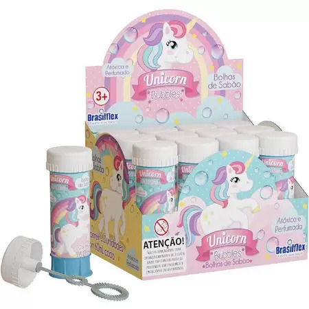 H - BOLHA DE SABAO UNICORNIO 60 ML