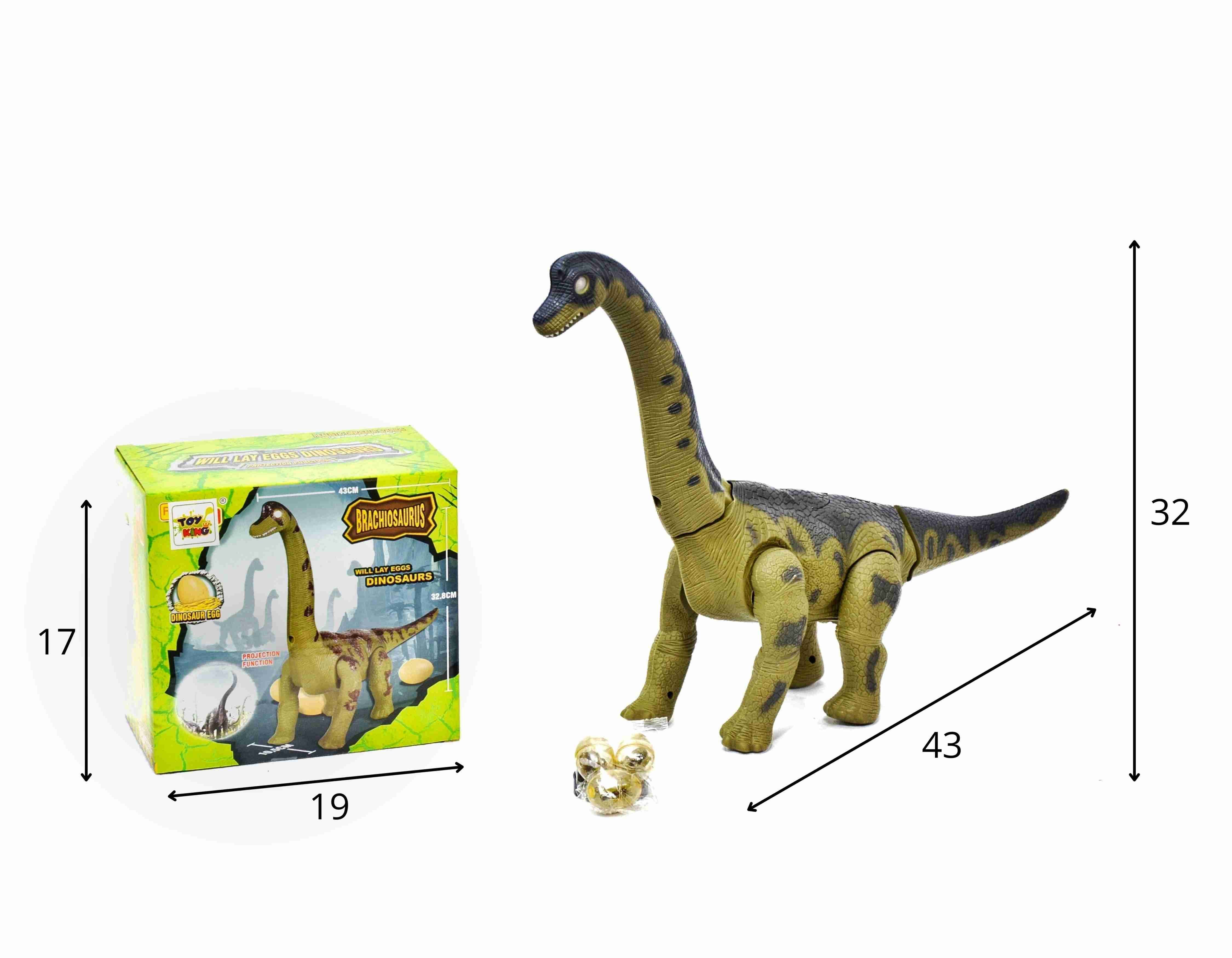 D - DINOSSAURO BOTA OVO PESCOÇO LONGO GRANDE (CAIXA FECHADA R$ 54,90 + FT -> 06 PEÇAS)