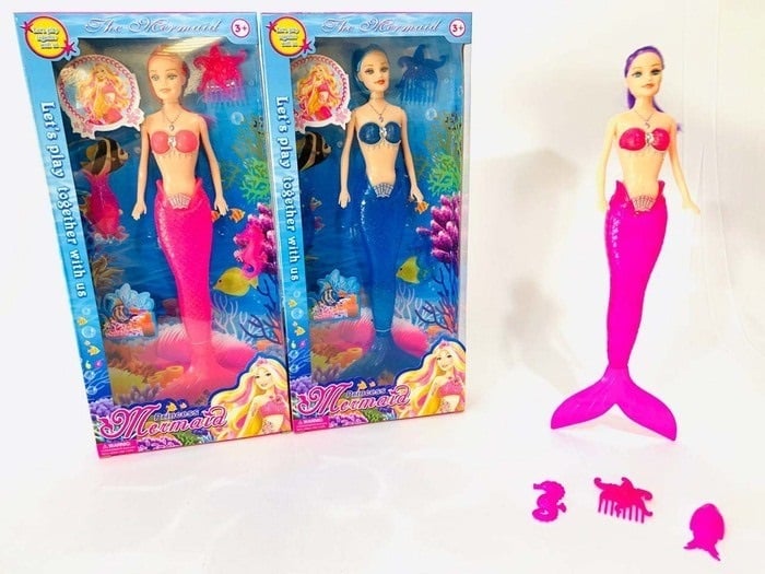 BONECA SEREIA COM LUZ E ACESSORIOS