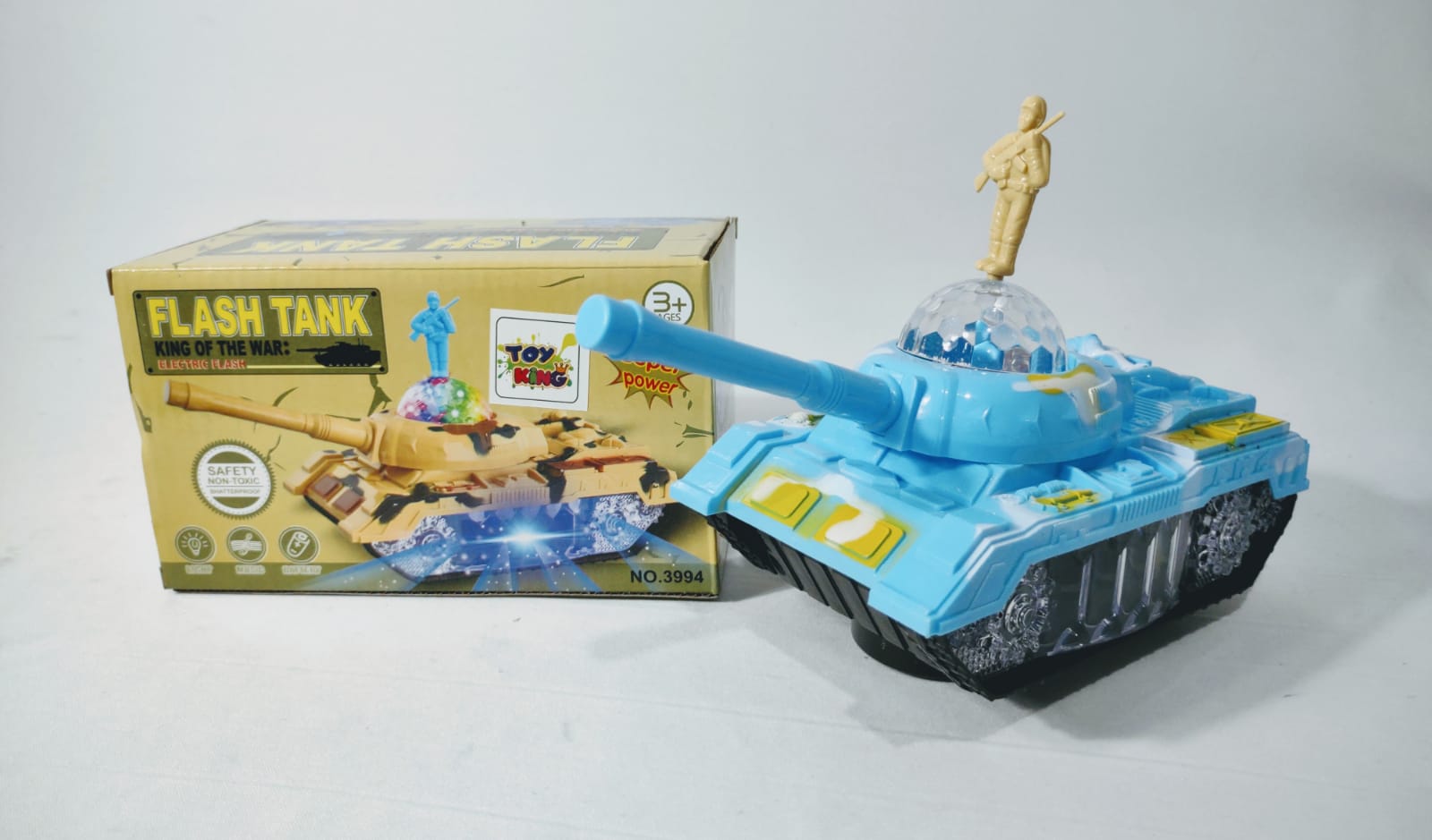 D - FLASH TANK Á PILHA C/ SOM E ILUMINAÇÃO ***PREÇO CAIXA FECHADA R$ 31,90 -> 12 PEÇAS***