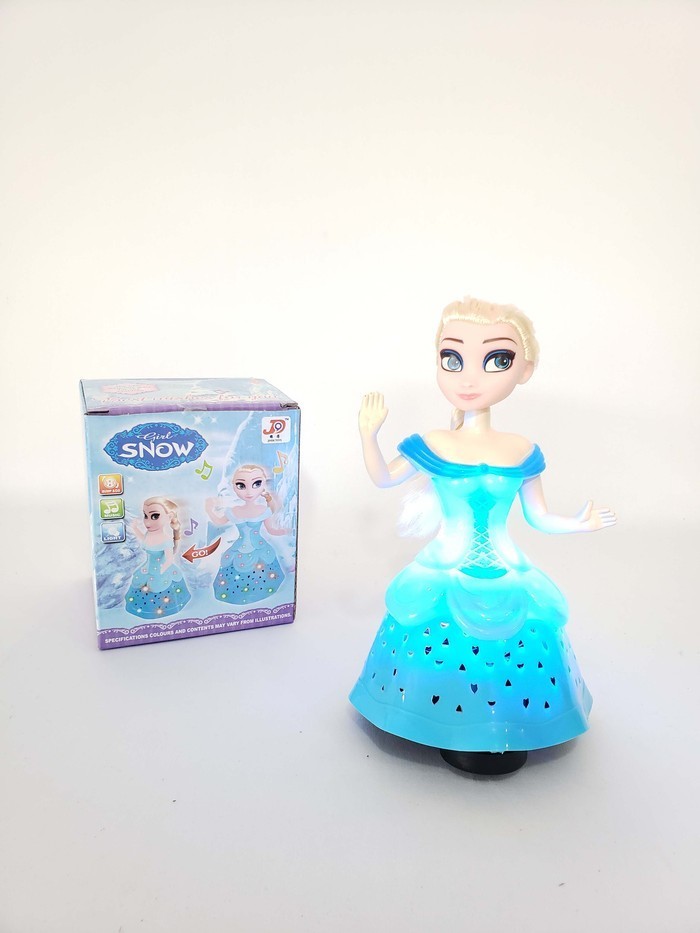 D - BONECA A PILHA PRINCESA DE NEVE RÉPLICA DA FROZEN ***PREÇO CAIXA FECHADA R$ 26,19 -> 12 PEÇAS***
