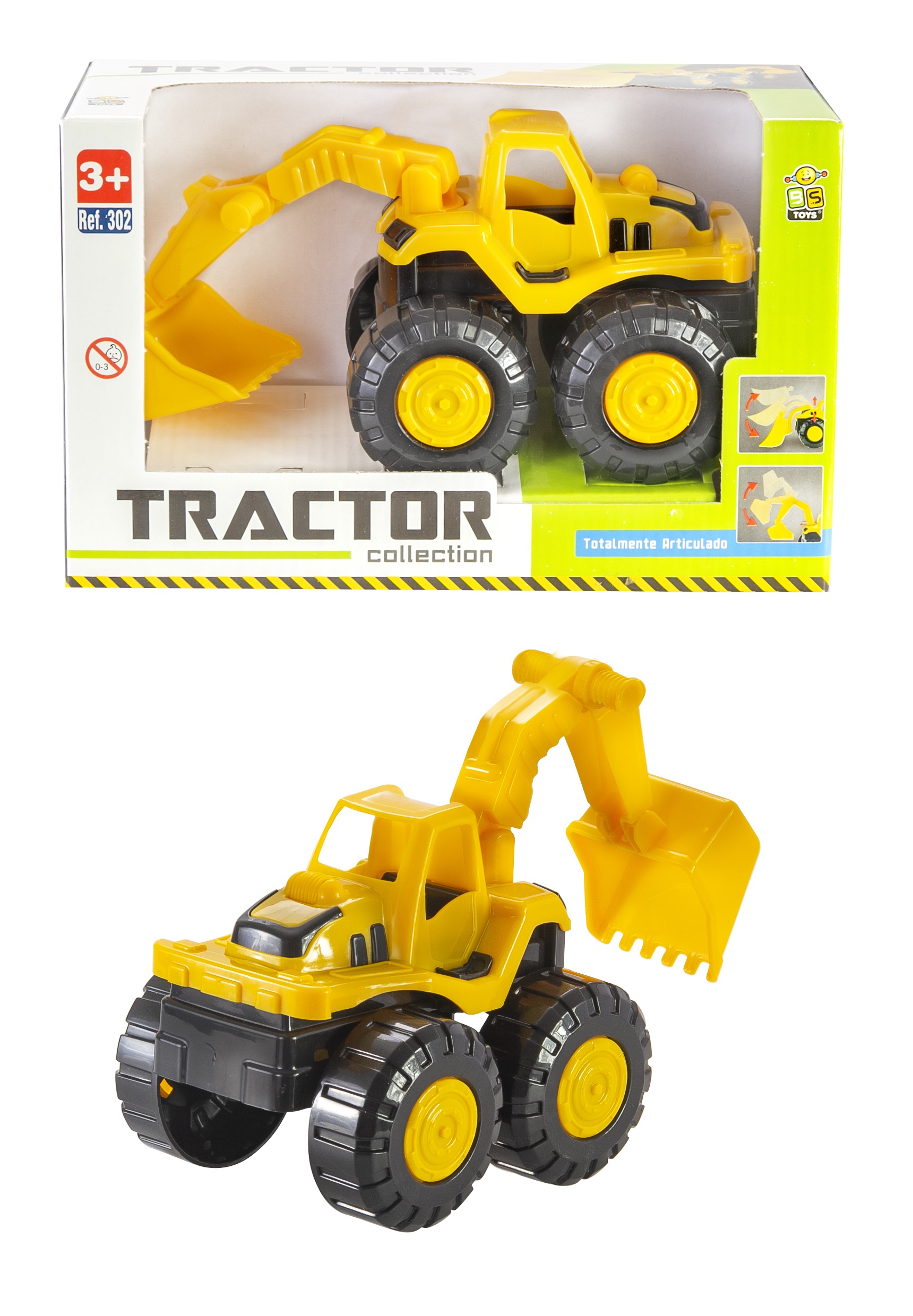 T - TRACTOR COLLECTION IND NA CAIXA RODA LIVRE 
