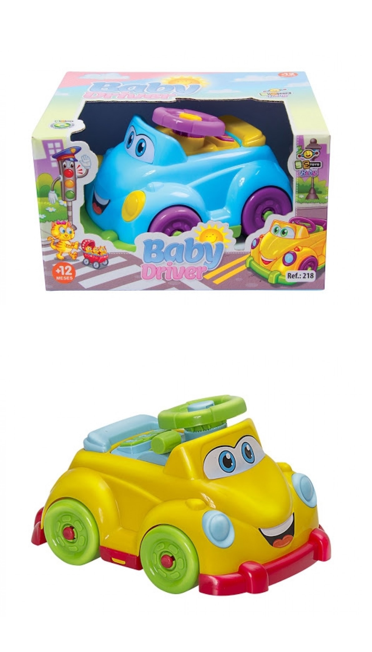 T - BABY DRIVER NA CAIXA (AS PEÇAS FAZEM BARULHO, CONFORME VOCE MOVIMENTA) (CAIXA FECHADA R$ 25,69 + FT -> 12 PEÇAS)