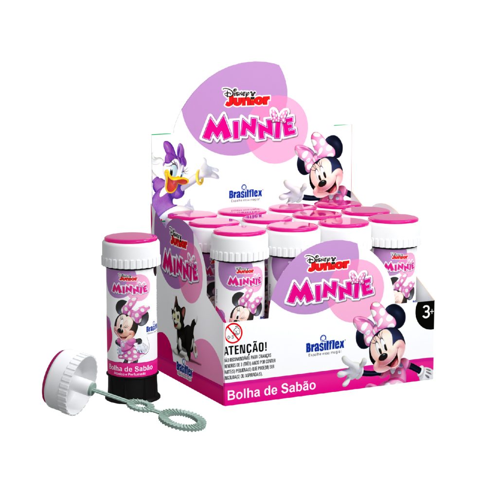 H - BOLHA DE SABAO MINNIE 60 ML 