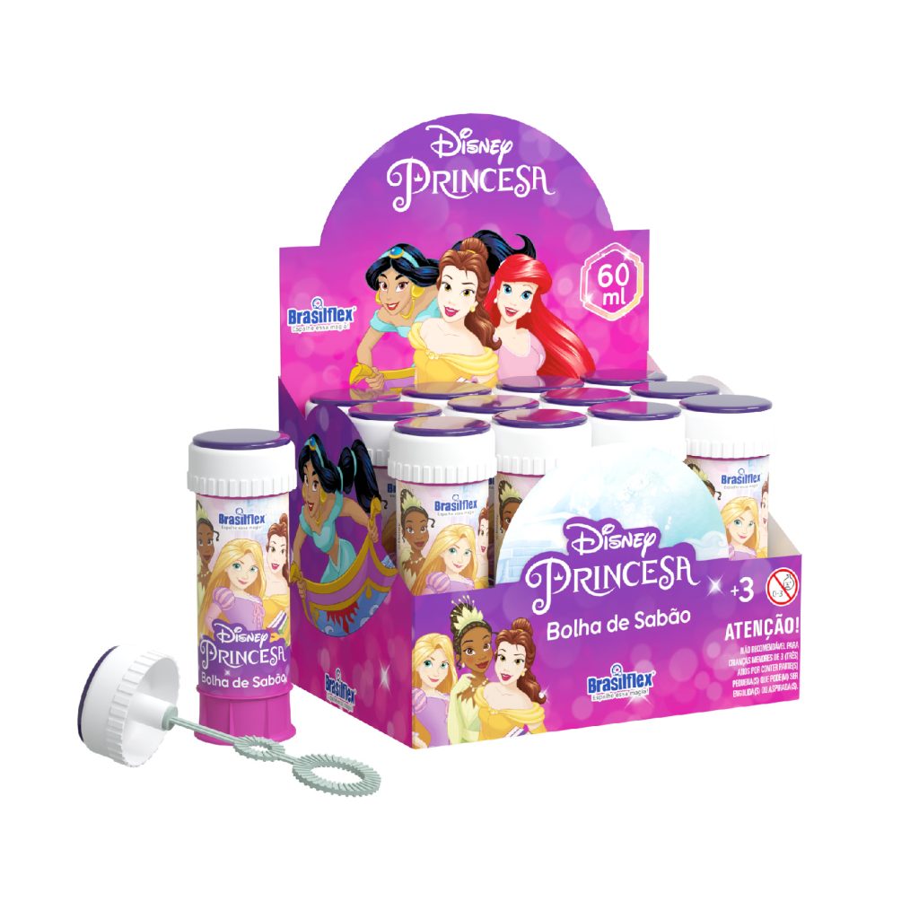 H - BOLHA DE SABAO PRINCESA 60 ML 
