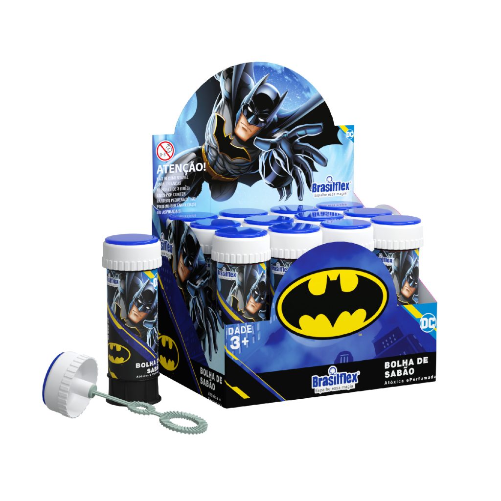 H - BOLHA DE SABAO BATMAN CLASSICO 60 ML 