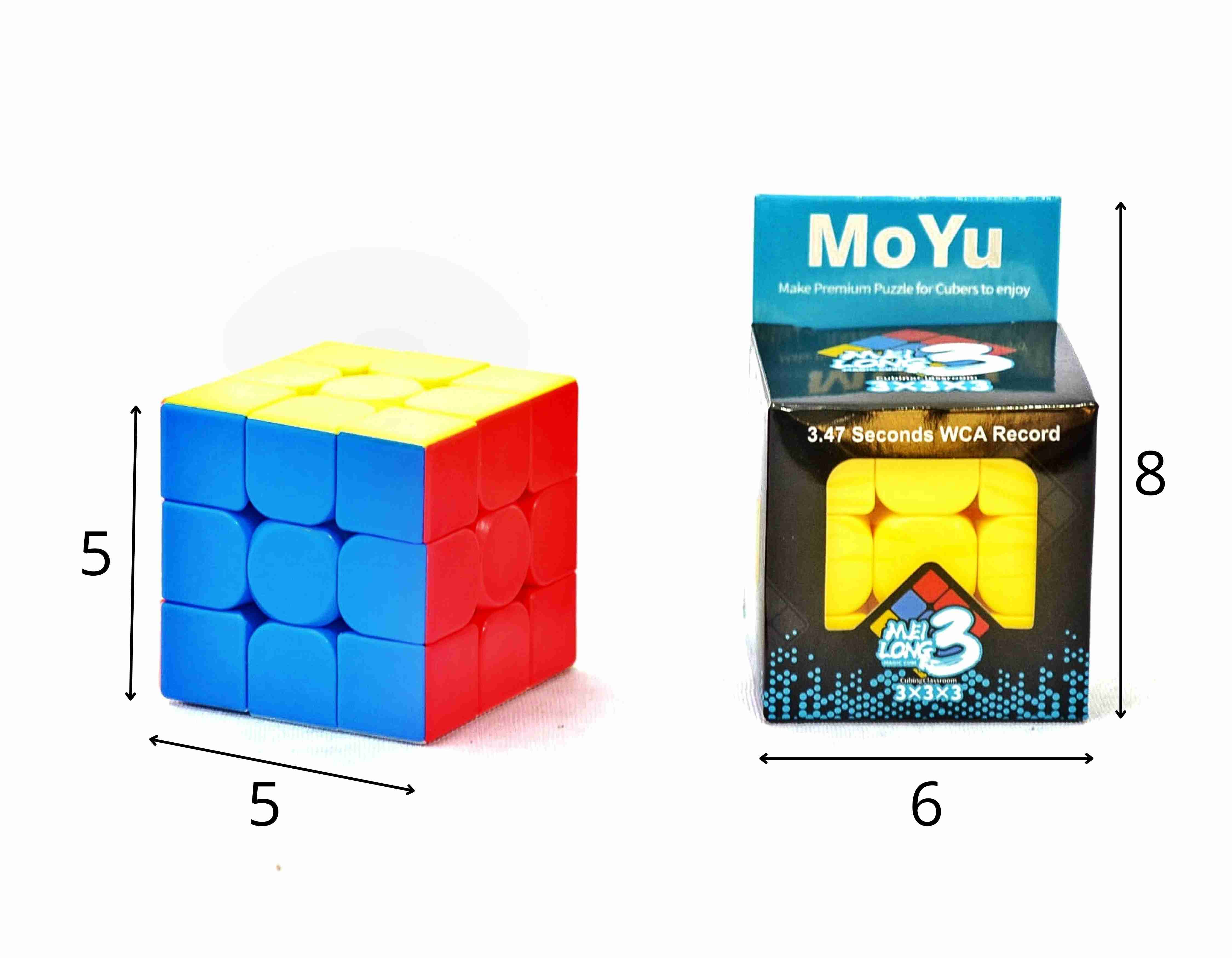 A - CUBO MAGICO MOYU INDIVIDUAL NA CAIXA