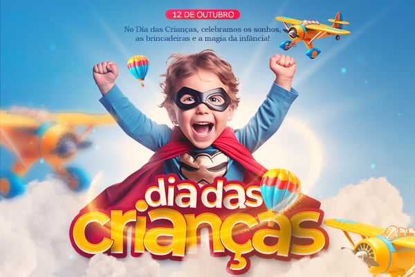 dia das crianças 12 de outubro